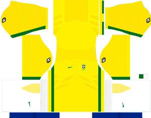 brazil team kit for dream league soccer