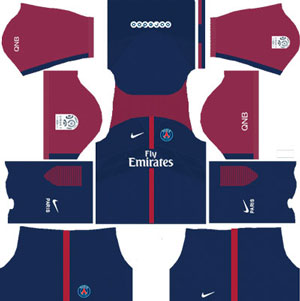 Paris Saint-Germain Logo & Kits URLs Dream League Soccer
