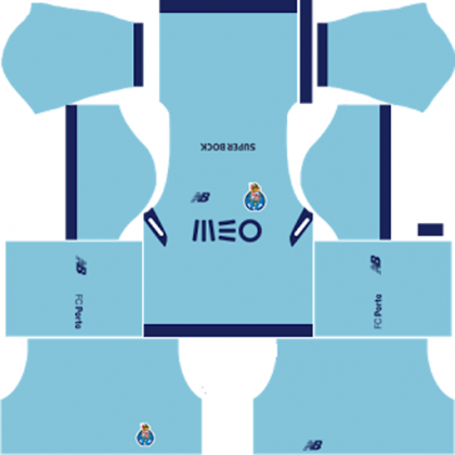 Dream League Soccer FC Porto kits and logo URL Free Download